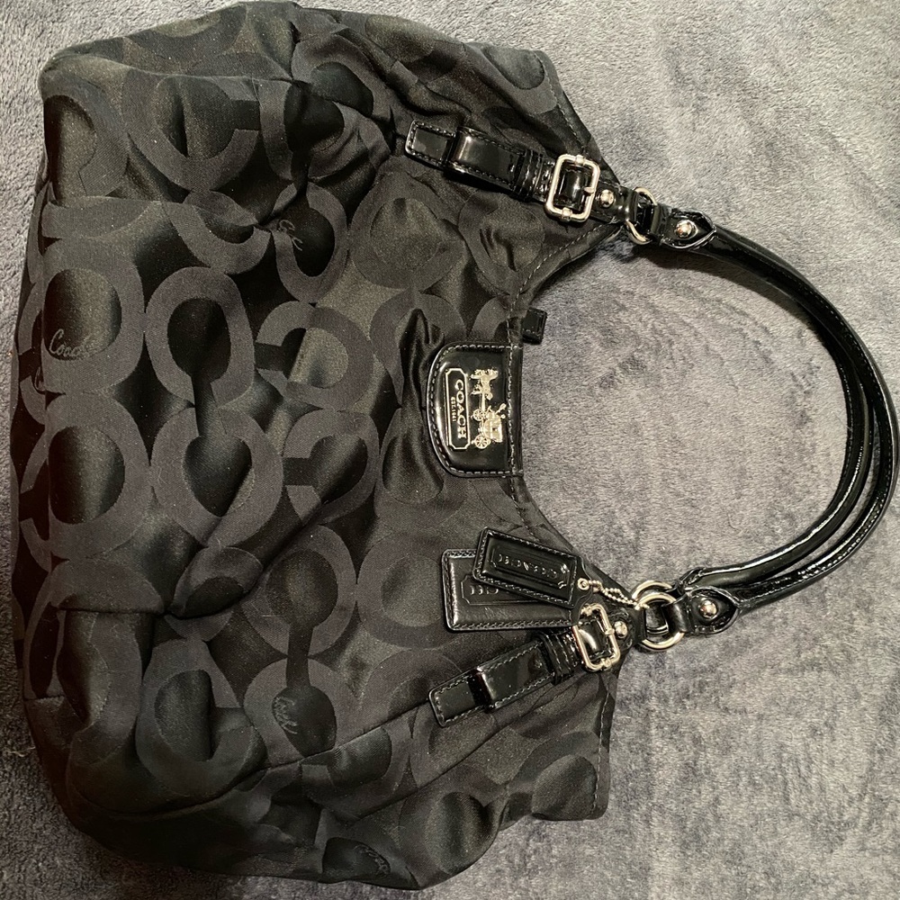 COACH shoulder bag black
